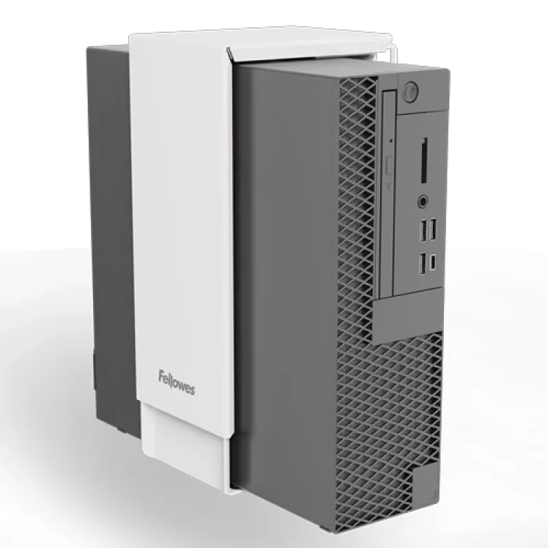 Fellowes 100136876 po stalu tvirtinamas CPU laikiklis baltas