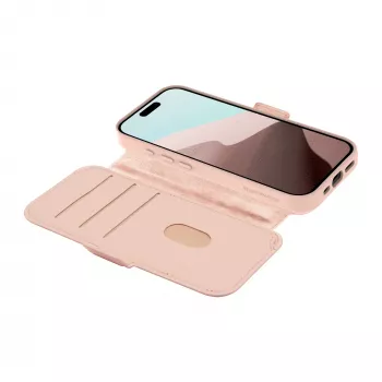 Dėklas telefonui dbramante1928 Lynge suderinamas su MagSafe – Pink Sand
