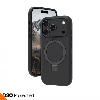 dbramante1928 Iceland Ultra D3O MS Kick dėklas iPhone 17 Pro Juodas
