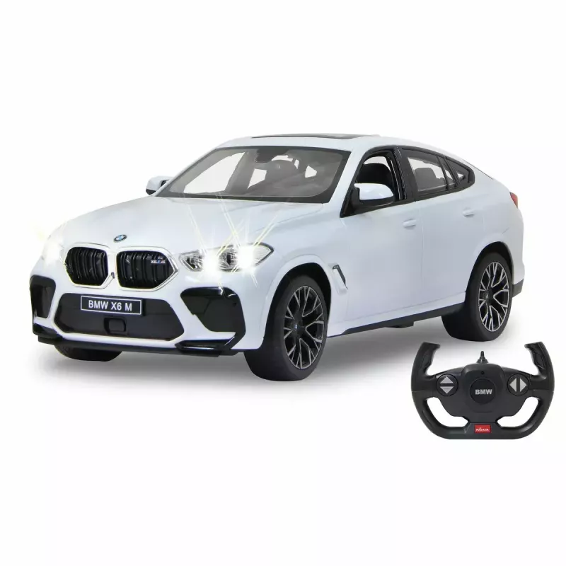 Radijo bangomis valdomas automobilis Jamara BMW X6 M 1:14 elektrinis, nuo 6 metų