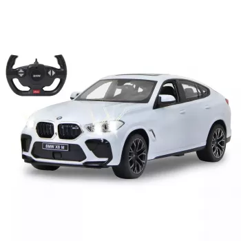 Radijo bangomis valdomas automobilis Jamara BMW X6 M 1:14 elektrinis, nuo 6 metų