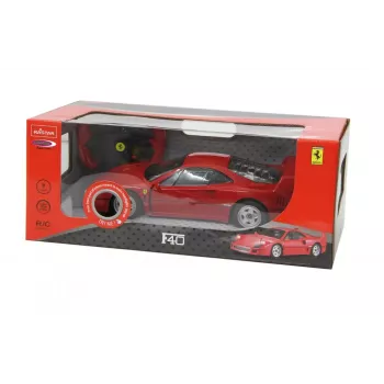 Radijo bangomis valdomas automobilis Jamara Ferrari F40 1:14 su elektros varikliu, nuo 6 metų