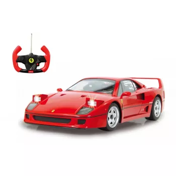 Radijo bangomis valdomas automobilis Jamara Ferrari F40 1:14 su elektros varikliu, nuo 6 metų