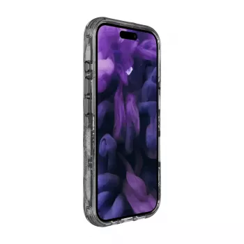 Dėklas LAUT CRYSTAL MATTER X iPhone 16 Monochromatic Black