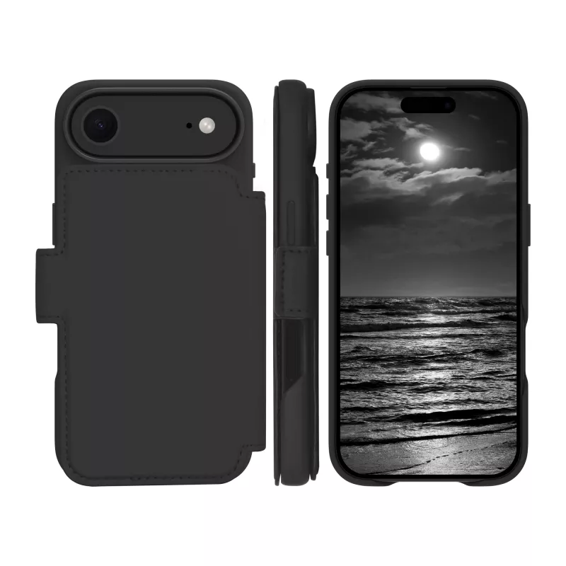 dbramante1928 Lynge MS ICON odinis dėklas telefonui Folio Black