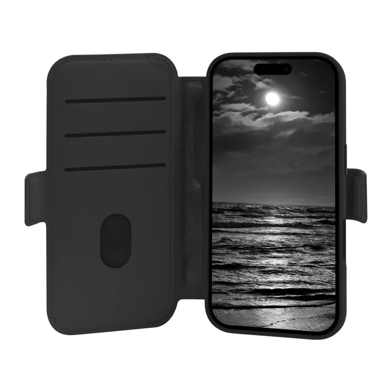 dbramante1928 Lynge MS ICON dėklas telefonui Folio Juoda