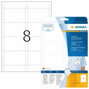 Ne lipni etiketė spausdintuvui HERMA 9012