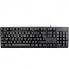 Klaviatūra Inter-Tech NK-1000EC su pele, biuro USB, QWERTY, juoda