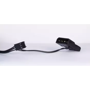 Ventiliatorius Inter-Tech L-12025 korpuso 12 cm juodas žalias