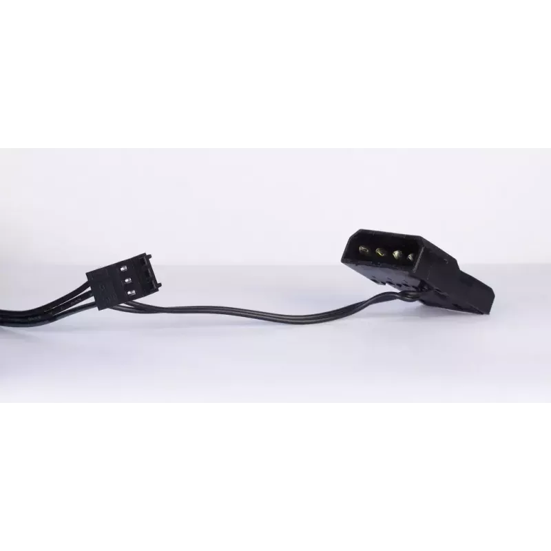 Ventiliatorius Inter-Tech L-12025 korpuso 12 cm juodas žalias