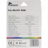 Ventiliatorius Inter-Tech RS-041 RGB 12 cm juodas
