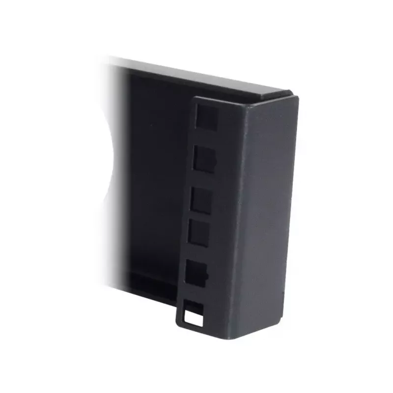 Montavimo kronšteinas Inter-Tech 88887327 19 inch plieninis juodas
