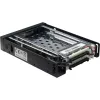 Inter-Tech ST-2523 Black – karštai keičiamas dviejų 2,5 inch diskų korpusas 3,5 inch lizdui