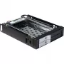 Inter-Tech ST-2523 Black – karštai keičiamas dviejų 2,5 inch diskų korpusas 3,5 inch lizdui