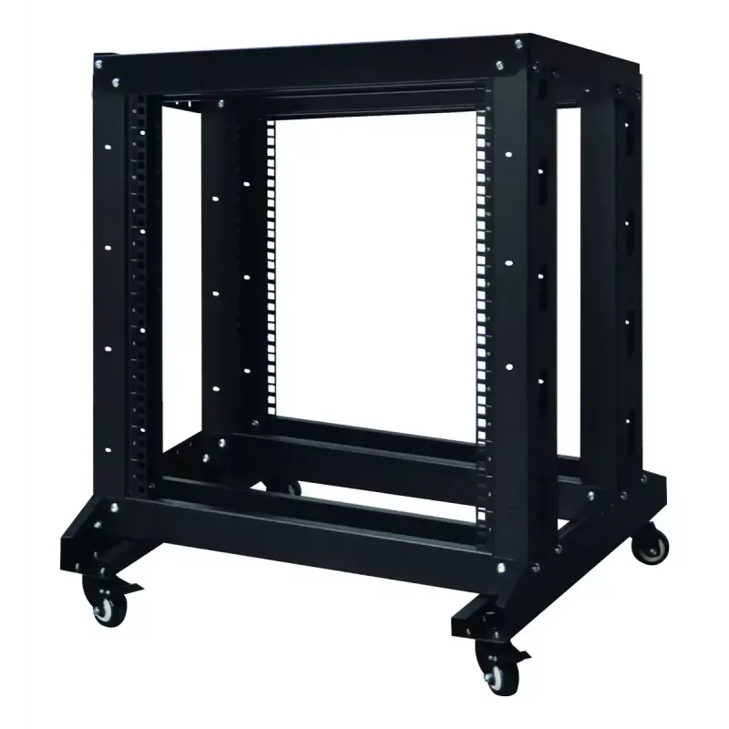 Atviras stovas Inter-Tech SRB-6612 12U juodas 400 kg talpa