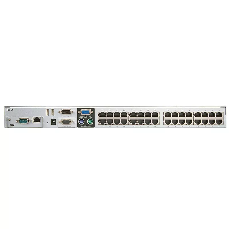 Lindy KVM Switch Cat-32 Combo, 32 prievadų, 1920 x 1200 pikselių, sidabrinis