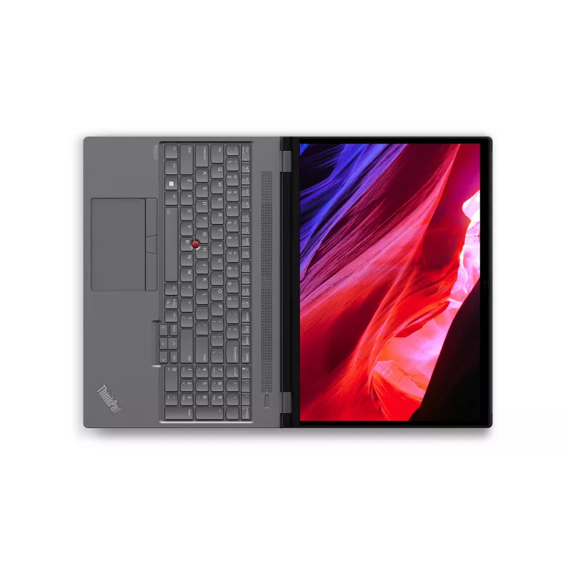Lenovo ThinkPad P16 Gen 2 nešiojama darbo stotis, 16 inch WQXGA, i7-14700HX, 32GB DDR5, 1TB SSD, NVIDIA RTX 2000 Ada, Wi-Fi 6E, Windows 11 Pro, pilka/juoda