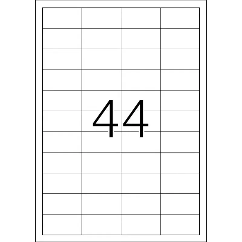 Lipnūs etikečių lapai HERMA Labels Premium A4 48,3x25,4 mm