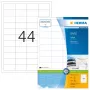 Lipnūs etikečių lapai HERMA Labels Premium A4 48,3x25,4 mm