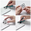 Hama Cam Protect objektyvo apsauginis stiklas Apple iPhone 15 / 15 Plus, 1 vnt.