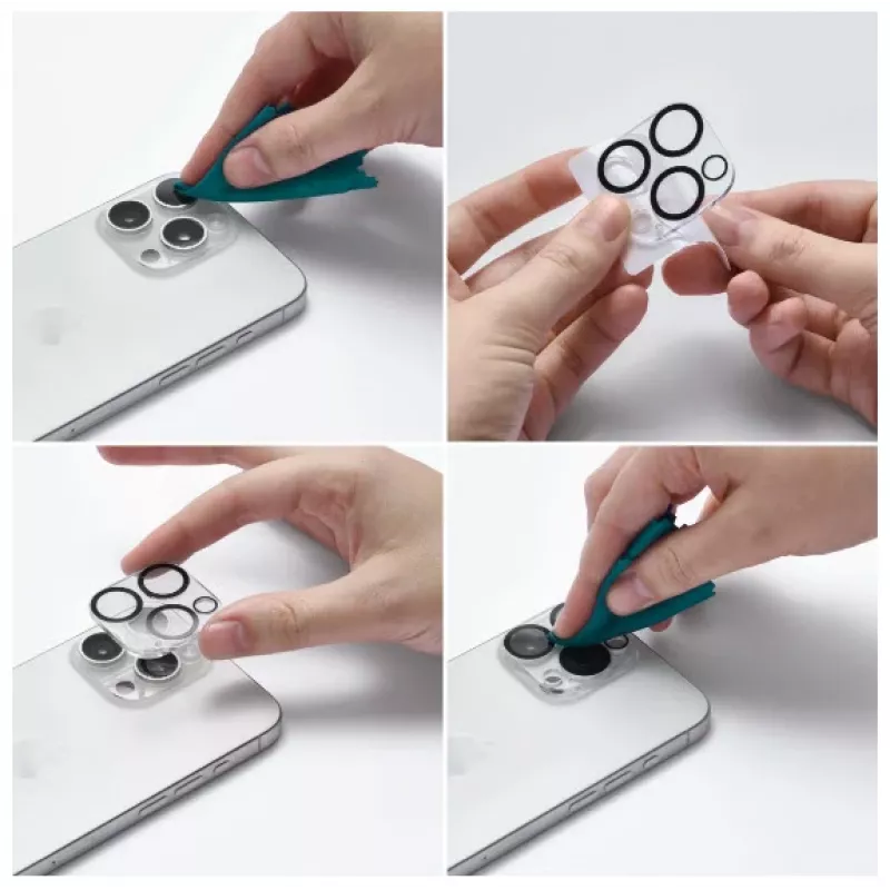 Hama Cam Protect objektyvo apsauginis stiklas Apple iPhone 15 / 15 Plus, 1 vnt.