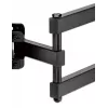 Manhattan pilno judesio TV ir monitorių laikiklis sieninis, 32–55 col., VESA 100x100–400x400 mm, 35 kg, juodas
