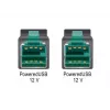 DeLOCK 85495 PoweredUSB kabelis 4 m juodas