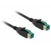 DeLOCK 85495 PoweredUSB kabelis 4 m juodas