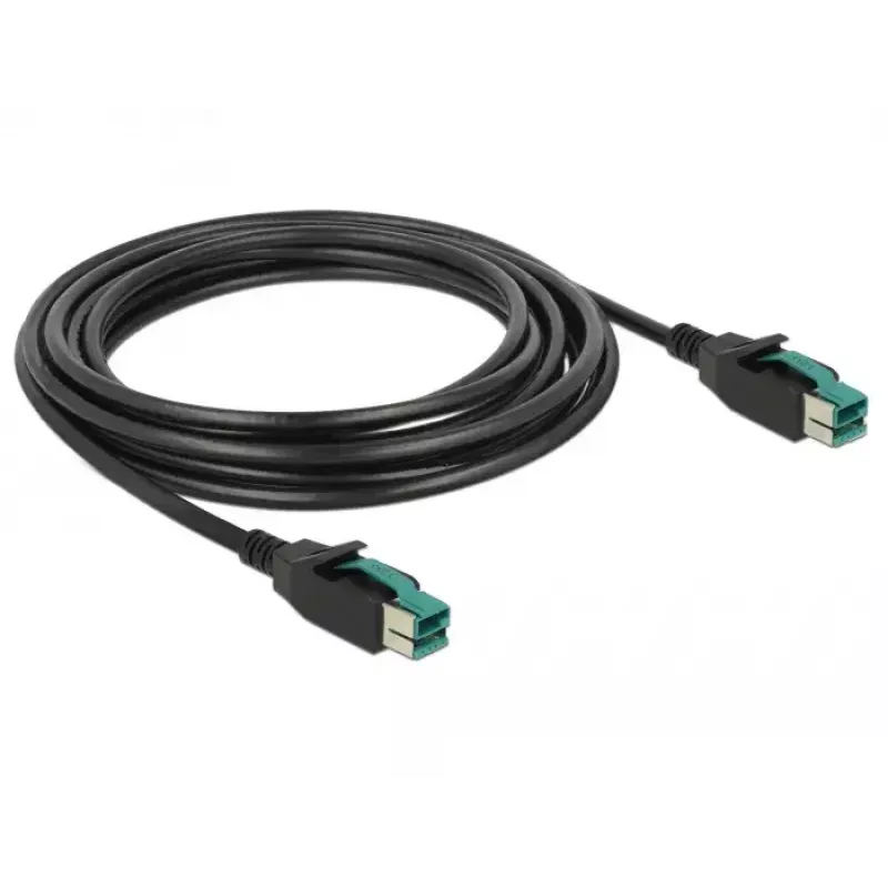 DeLOCK 85495 PoweredUSB kabelis 4 m juodas
