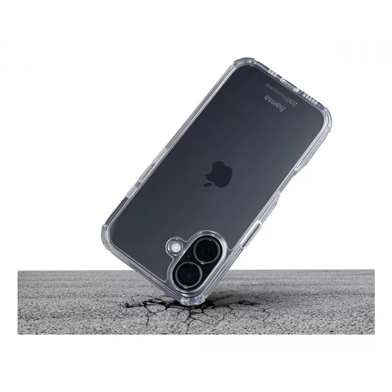 Hama Extreme Protect dėklas Apple iPhone 16e 15,5 cm (6,1 inch) permatomas
