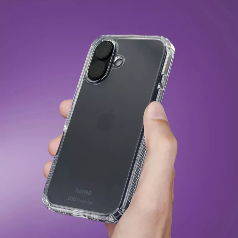 Hama Extreme Protect dėklas Apple iPhone 16e 15,5 cm (6,1 inch) permatomas