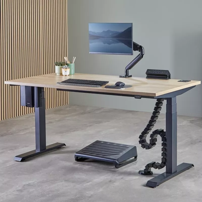 Fellowes 100136875 laikiklis po stalu CPU juodas