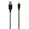 Hama 0,75 m USB 2.0 A – Micro-USB B laidas, juodas