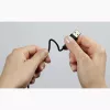 Hama 0,75 m USB 2.0 A – Micro-USB B laidas, juodas