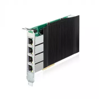 Vidinė Ethernet tinklo plokštė Planet ENW-9740P – PCI Express, 4x Gigabit, PoE+