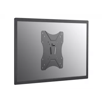Equip TV laikiklis sieninis plonas 23-42 colių, 106,7 cm (42 inch), 75 x 75 mm, 200 x 200 mm, -12 - 3°, plienas, juodas