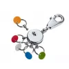 Rakto karabinas TROIKA KYR61/MC daugiaspalvis metalinis 25 mm