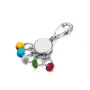 Rakto karabinas TROIKA KYR61/MC daugiaspalvis metalinis 25 mm
