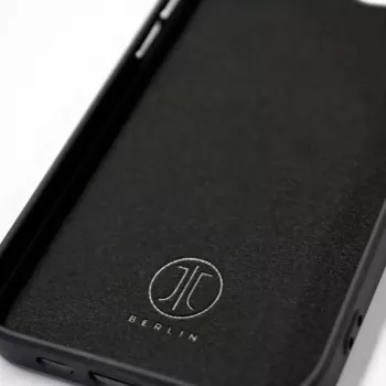 Dėklas JT BERLIN Pankow Soft mobiliesiems telefonams 17 cm Juodas