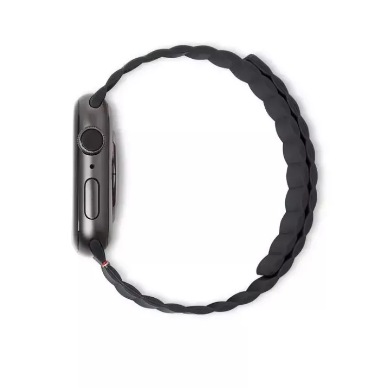 Decoded D22AWS40TSL3SCL Smart Wearable Accessories juodas silikoninis dirželis