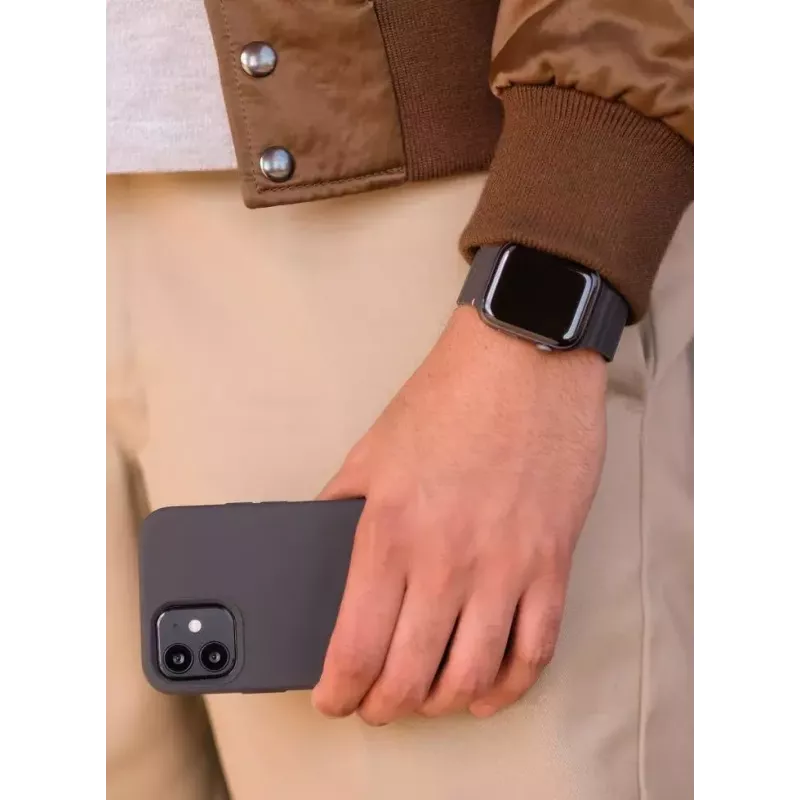Decoded D22AWS40TSL3SCL Smart Wearable Accessories juodas silikoninis dirželis