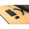 Manhattan Slim Wired USB Mini Keyboard, 12 multimedijos/funkcijų klavišai, įmontuotas 1,5 m USB-A laidas, kompaktiškas, žemo profilio formatas, skirtas PC ir nešiojamam kompiuteriui, juoda