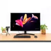 Manhattan Slim Wired USB Mini Keyboard, 12 multimedijos/funkcijų klavišai, įmontuotas 1,5 m USB-A laidas, kompaktiškas, žemo profilio formatas, skirtas PC ir nešiojamam kompiuteriui, juoda