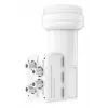 Hama 00205376 Žemo triukšmo blokas (LNB) 10.7–12.75 GHz Baltas
