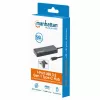 Manhattan USB-C Dock/Hub, 7 prievadai USB-A, 5 Gbps (USB 3.2 Gen1), juodas