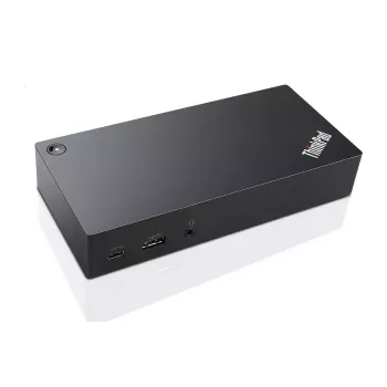 Lenovo 40A90090EU dokų stotelė / prievadų replikatorius Laidinis USB 3.2 Gen 1 (3.1 Gen 1) Type-C Juoda