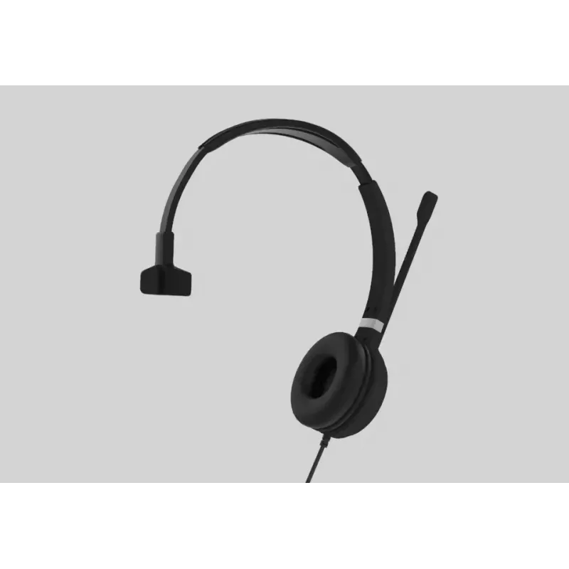 Yealink UH36 Mono ausinės laidinės ant ausies USB Type-A juodos, sidabrinės