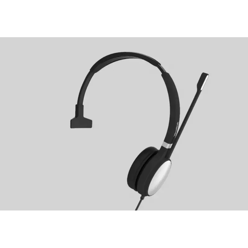 Yealink UH36 Mono ausinės laidinės ant ausies USB Type-A juodos, sidabrinės