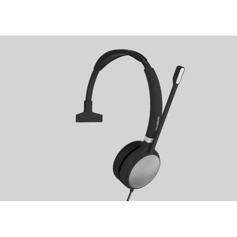 Yealink UH36 Mono ausinės laidinės ant ausies USB Type-A juodos, sidabrinės