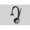 Yealink UH36 Mono ausinės laidinės ant ausies USB Type-A juodos, sidabrinės